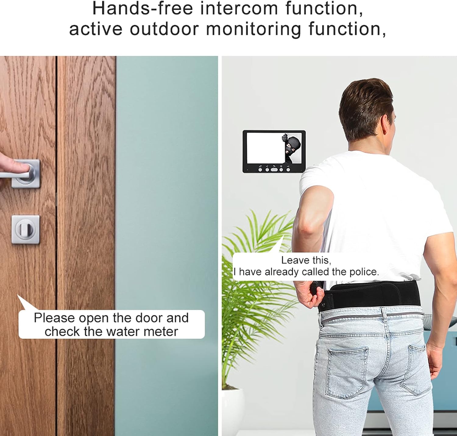 Dioche 7-Inch Wired Video Intercom System User Manual