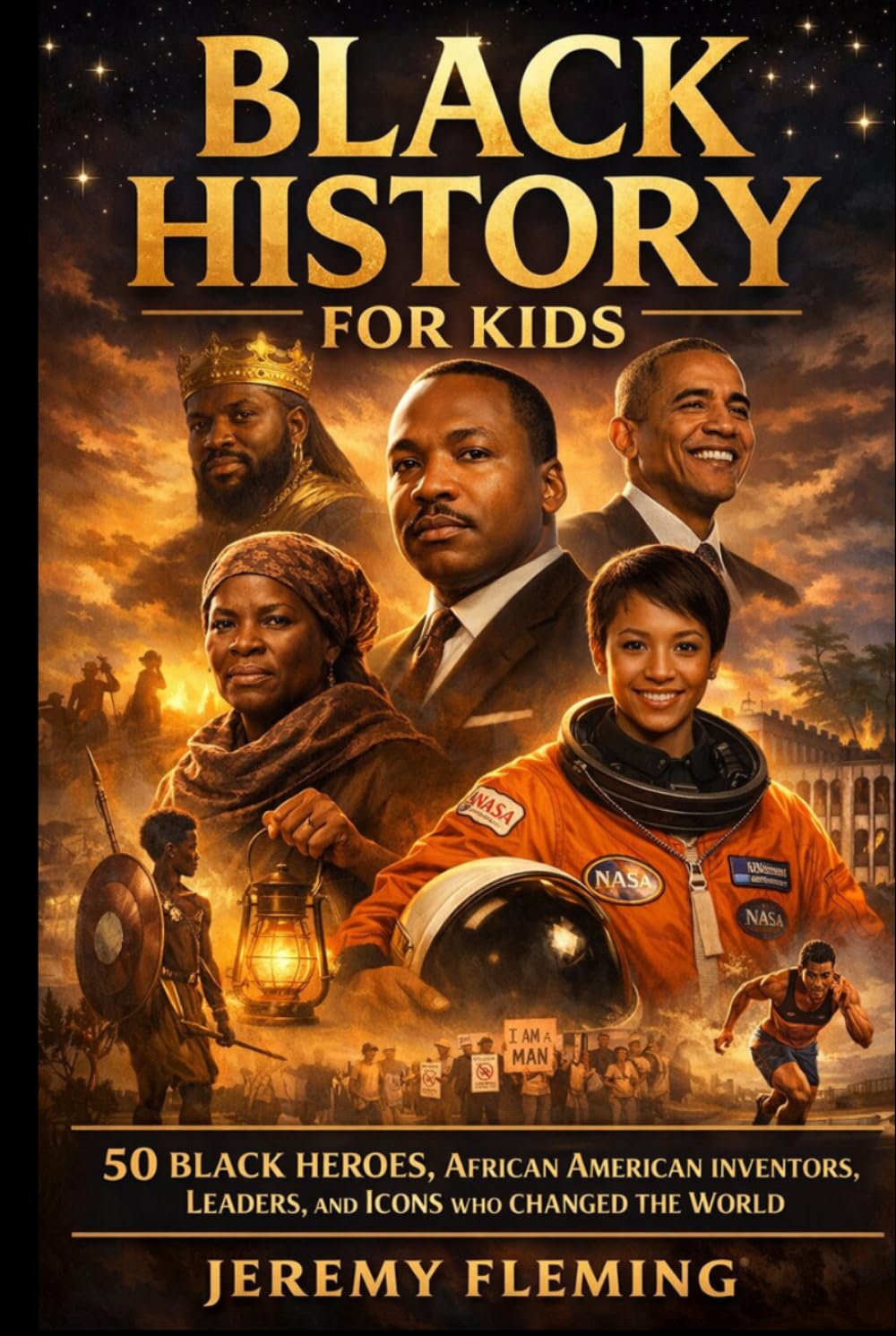 Black History for Kids: 50 Black Heroes, African American Inventors, Leaders, and Icons Who Changed the World      Hardcover – March 18, 2026