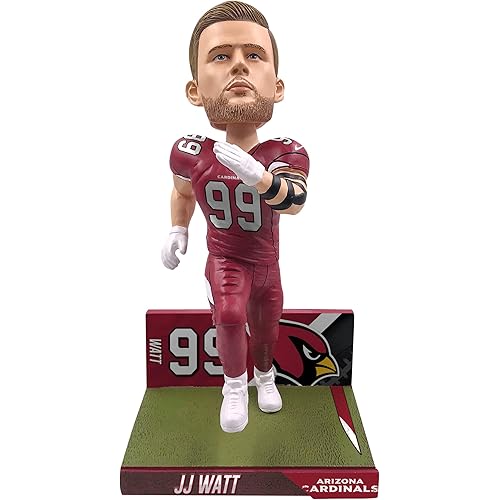 J.J. Watt Arizona Cardinals Big Ticket Series Bobblehead NFL