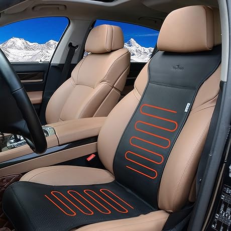 Heated Car Seat Covers 12V - Stay Cozy and Warm on Chilly Drives