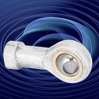 Rod End Joint Bearing, 2pcs SI8T/K Self-Lubricating Articulated Bearing Female Thread Rod Ends Joint Bearing for Electrical Vehicles Industrial Fans
