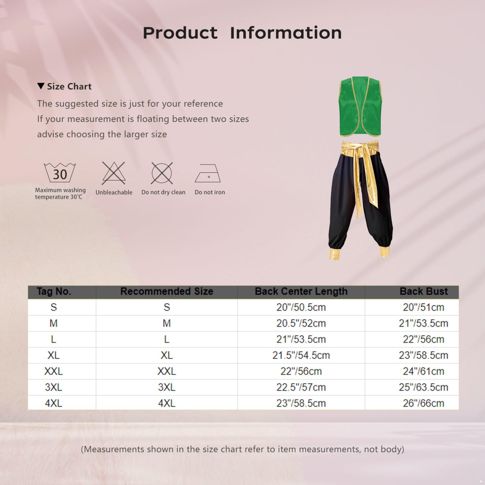 dPois Homme Déguisement Arabe Gilet Pantalon Costume Arabe Roi Prince Carnaval Partie Fête Jeux de Rôle