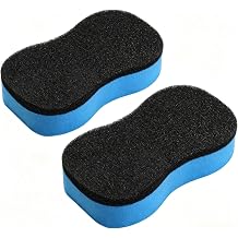 Horse Sponges for Bathing,Versatility Horse Grooming Sponge Brushes & Body Hair Washing Scrubber Supplies,2 Pack