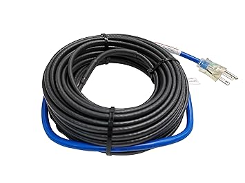 TDSF1 Self Regulating Pre-Assembled Heating Cable 6-feet 120V Roof deicing and Pipe freeze Protection