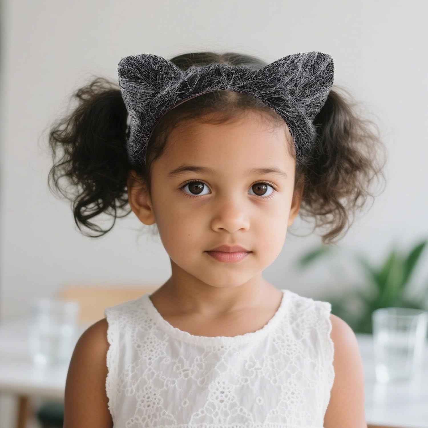 Wolf Ears Headband Grey Cosplay Headband for Kids And Adult Halloween Animal Christmas Birthday Party Theme Cosplay