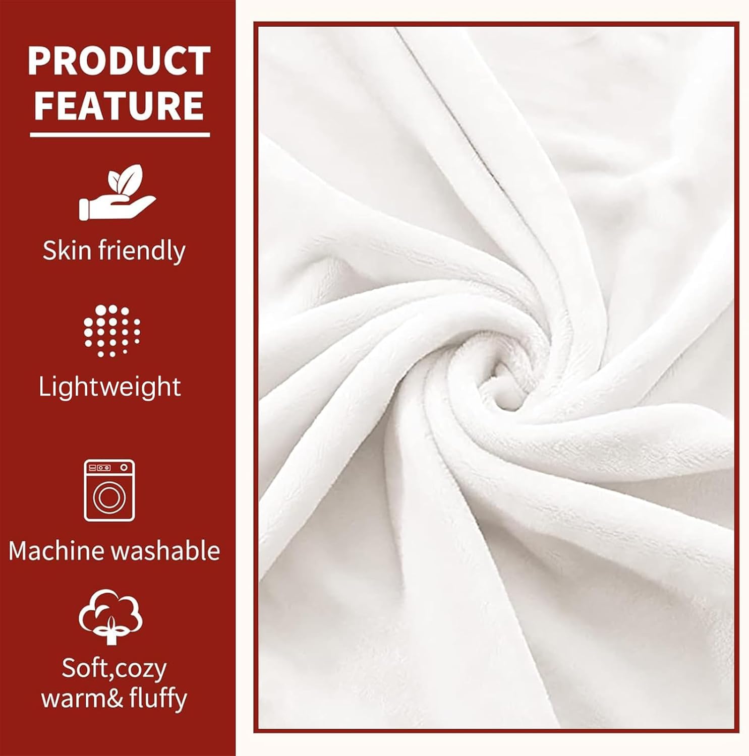 Whimsical Moonlit Owl Blanket, Cozy Plush Throw Blanket for Couch Bedroom Outdoor, Lightweight Soft Flannel Travel Blankets, Gifts for Women Adults Kids, Warm Decor 50"×60" - Image 4