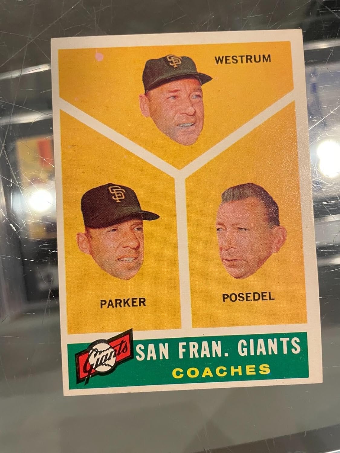 1960 Topps #469 San Francisco Giants Team Baseball Card Nm - Sports Memorabilia