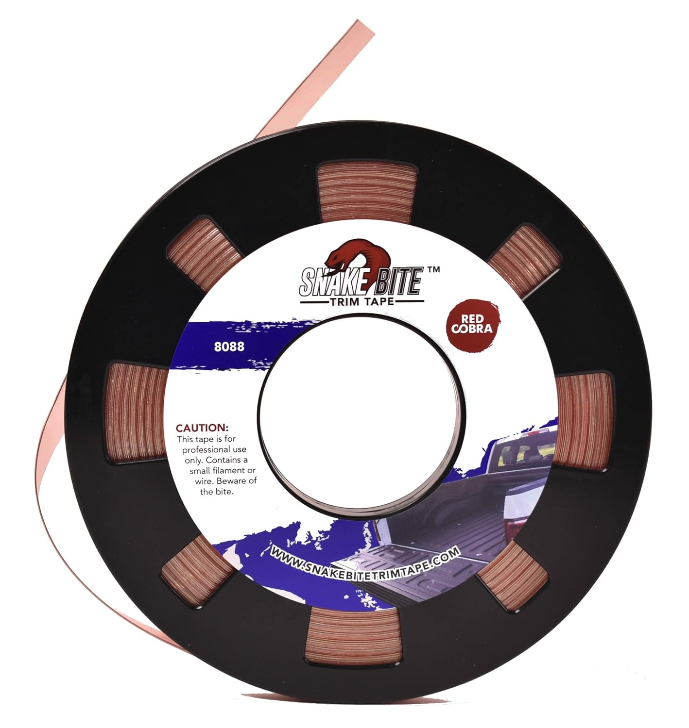 Red Cobra Trim Tape, Bedliner Wire Cutting Tape 120ft Single Roll