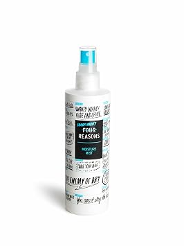 FOUR REASONS Moisture Mist Moisturizing Conditioning Spray With Aloe Vera, UV & Heat Protection - Calming & Hydrating Spray For Dry Hair 100% Vegan Leave-in Conditioning Spray- 8.50 fl oz