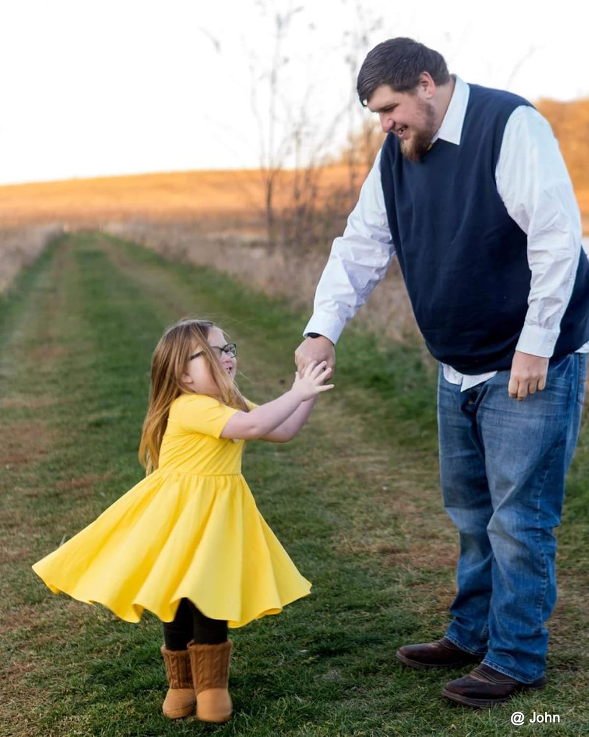 Stelle Girls Short Sleeve Dress Summer Kids Toddler Skater Twirl A Line Solid Color T-Shirt Dress for School Casual 3-12 Y - Image 5