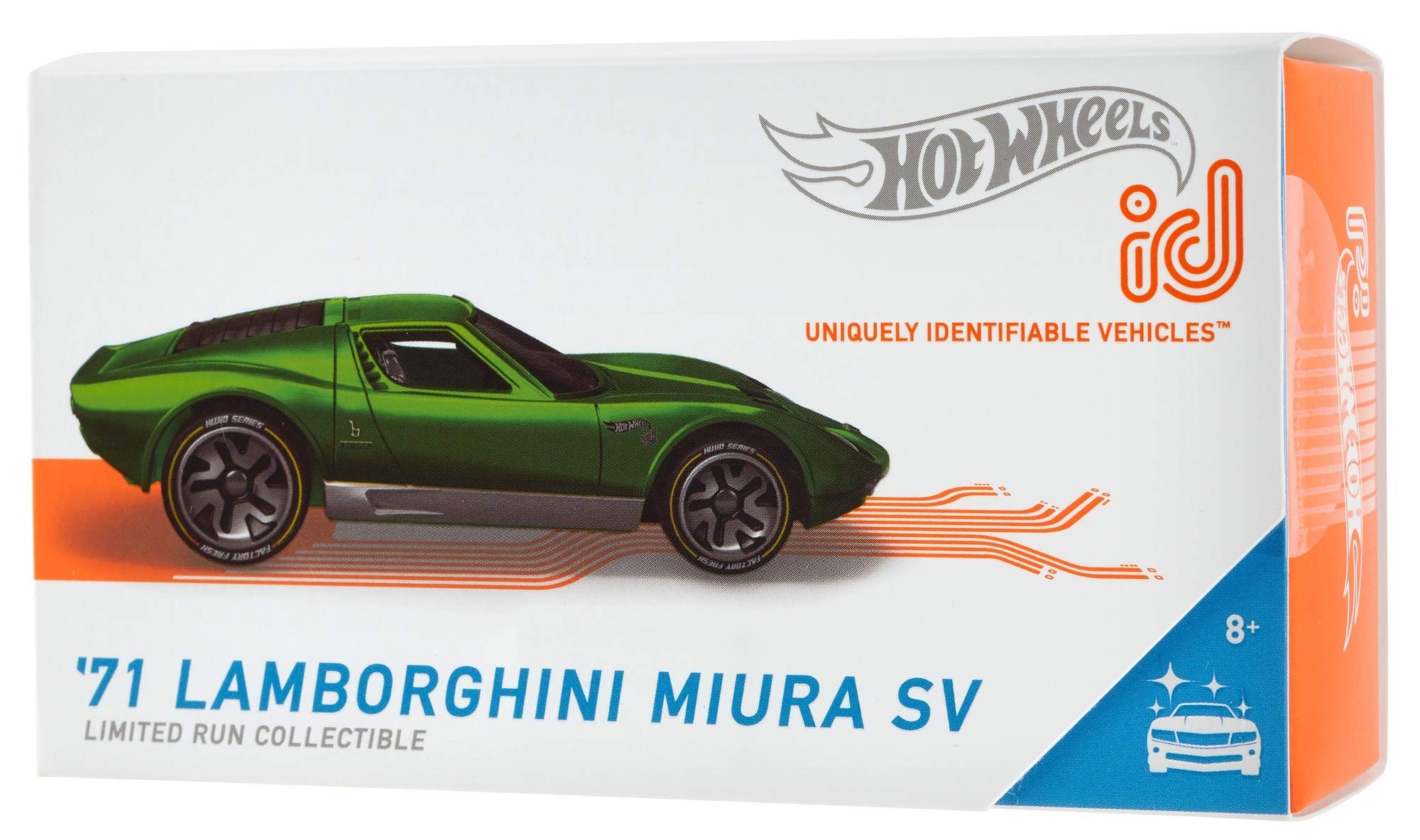 Hot Wheels '71 Lamborghini Miura SV id : Amazon.com.br: Brinquedos