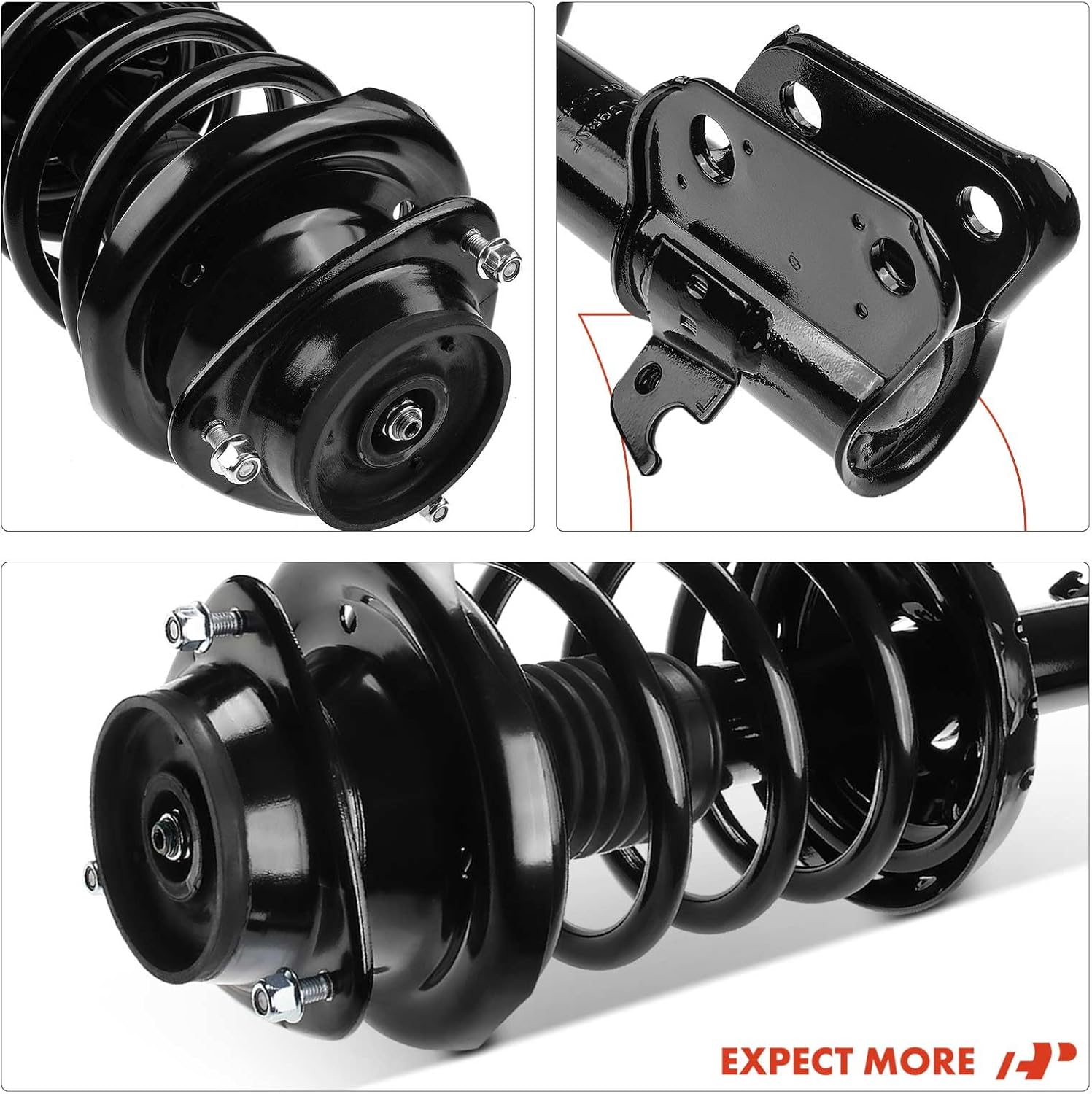 A-Premium Front Struts Compatible with Subaru Outback 2010 2011 2012-2x Replacement Suspension Complete Strut Assembly Shock with Coil Spring