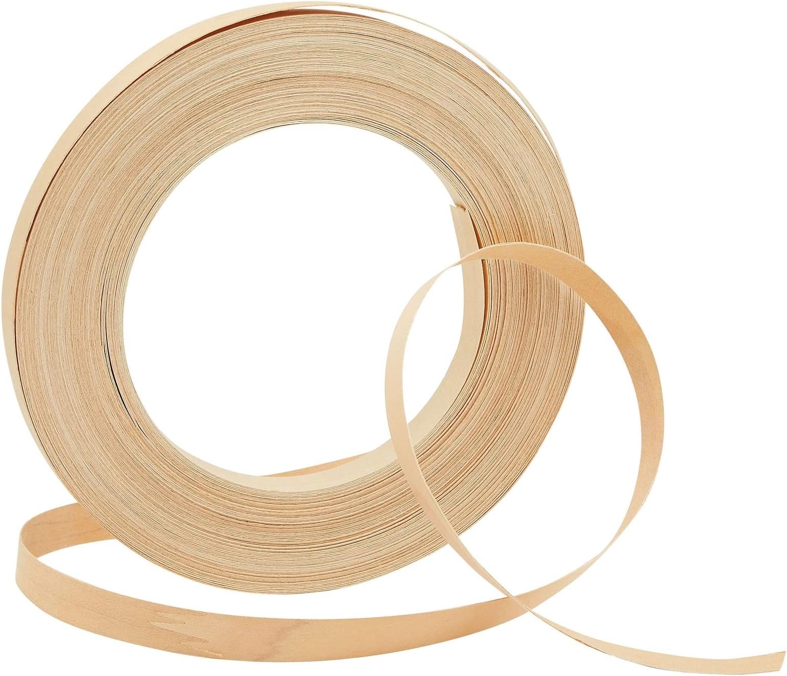 Juvale Thin Flat Reed Coil for Basket Weaving Supplies, Reed Crafts, Basket Making Supplies & Weaving Material - 0.63 in Wide, 118 Ft, Brown