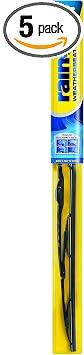 Rain-X RX30221-5PK Weatherbeater Wiper Blade - 21" Windshield Wipers Pack Of 5, Automotive Replacement Windshield Wiper Blades That Meet Or Exceed OEM Quality And Durability Standards