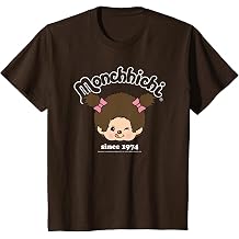 Monchhichi Since 1974 Happy Little Fluffy Girl T-Shirt