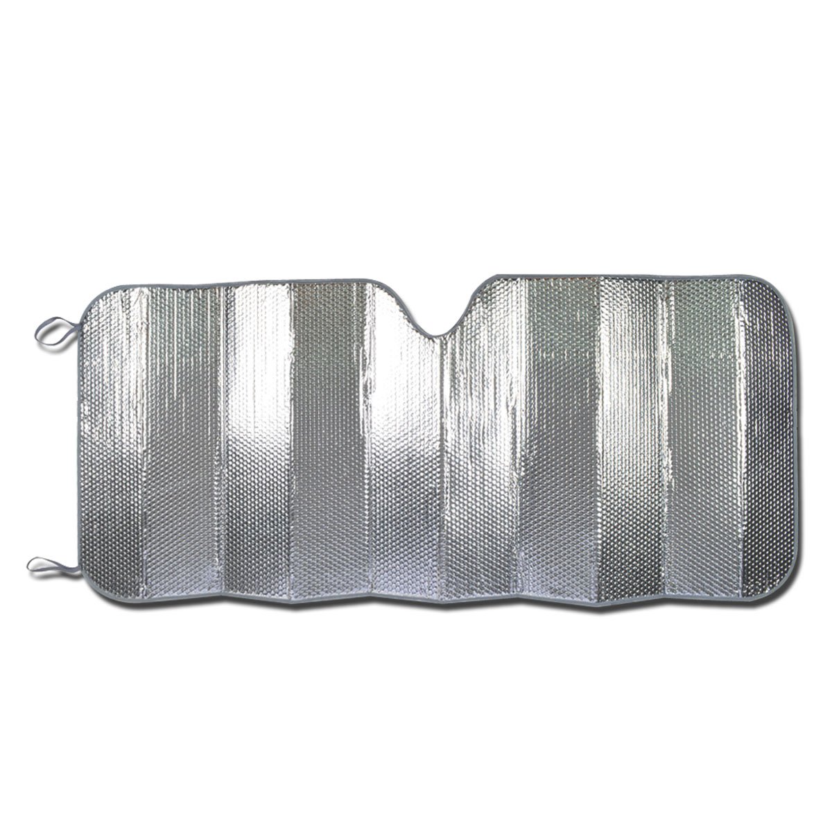 Motor Trend Universal Car Sun Shades-Foldable Heat & UV Ray Protection-Sunshade to Keep Your Vehicle Cool and Damage Free, Easy to Use, Fits