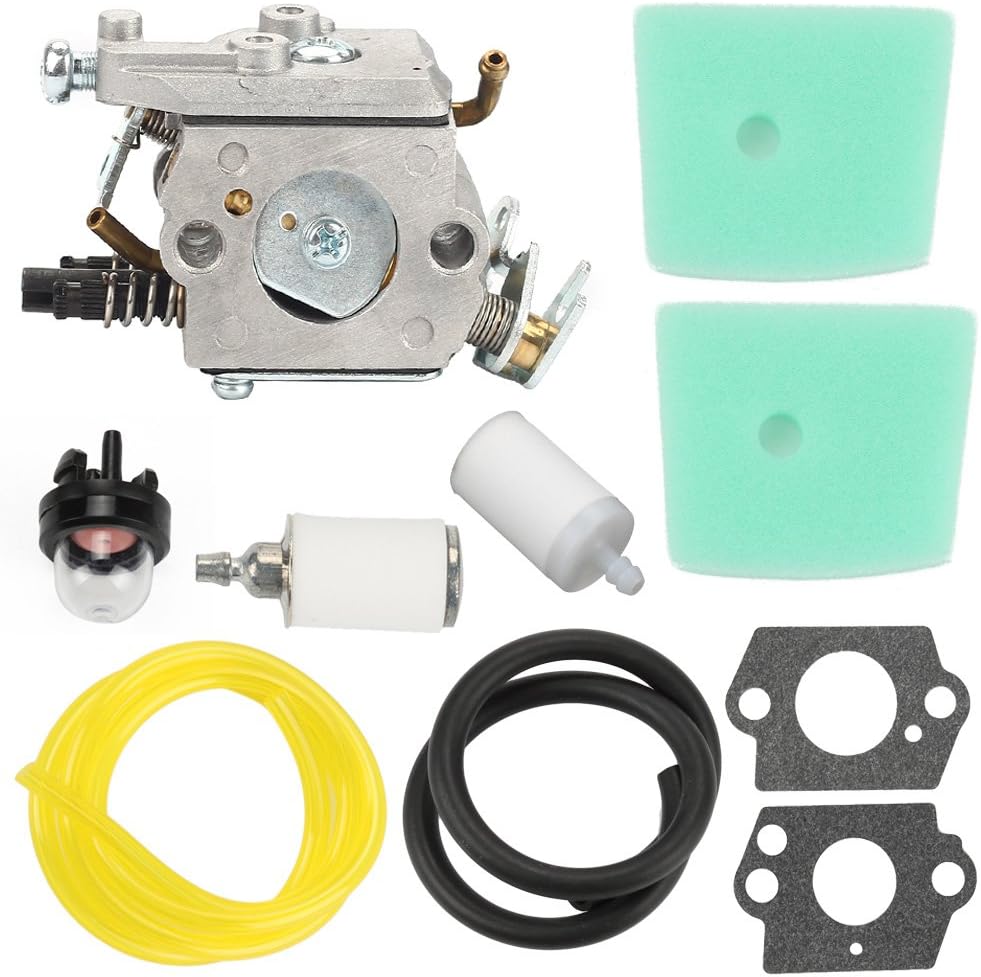 Harbot C1QEL24 Carburetor +Air Filter Fuel Line Filter Gasket Tune Up