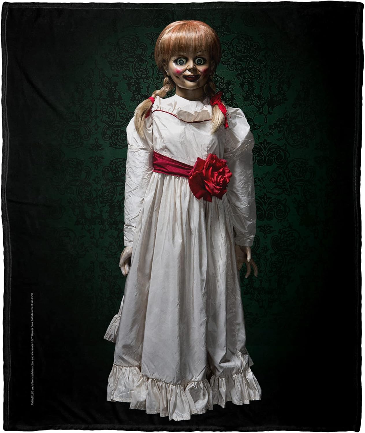 Northwest Annabelle Silk Touch Throw Blanket, 50" x 60", Standing Annabelle