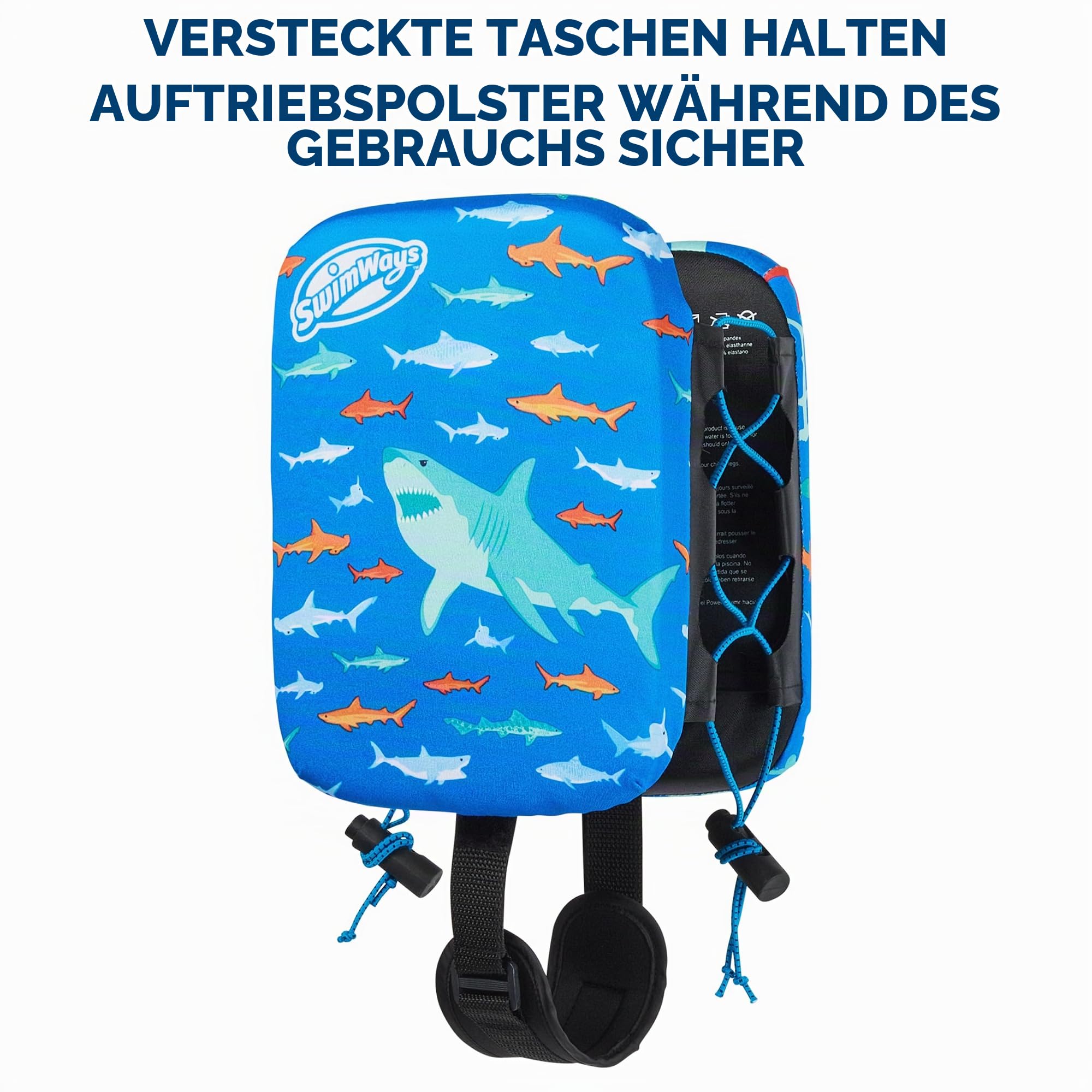 SwimWays SWW SWS PowerSwimmr Med Shark ECMX NTL