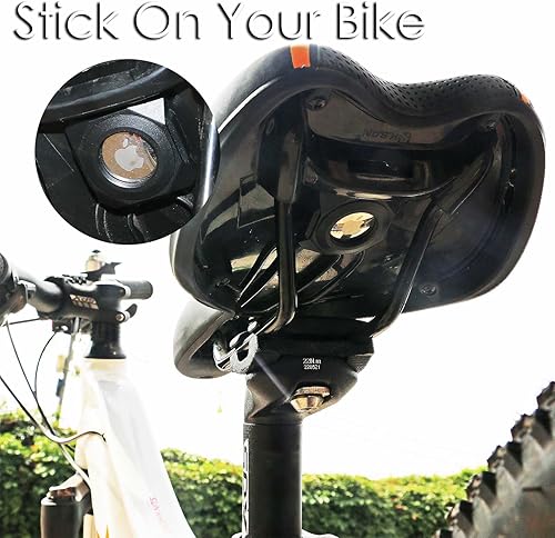 Miniatura 10 de GUANZHI Funda fuerte para Airtag resistente al agua, con soporte adhesivo para Airtag, accesorios pegables, funda de AirTag con Apple AirTag oculto