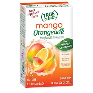 True Citrus Orange Mango 1 06 oz Pack of 10 0 11 oz each