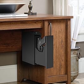 Digital Slider Handgun Gun Safe, Pistol Safe for Nightstand, Desk, Bed Side, Wall, Truck - Auto Sliding Door Hand Gun Safe for Pistol