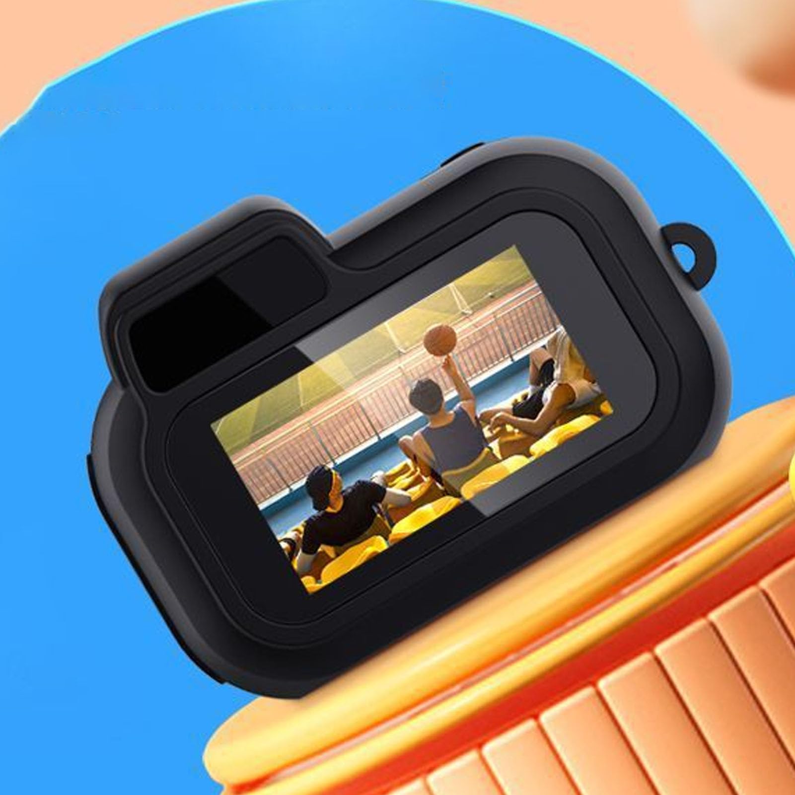 Mini Aparat Cyfrowy dla Dzieci, Kamera Wideo FHD 1080P 30fps z Ekranem 0,96 Cala, Mały Aparat z możliwością ładowania dla Studentów Nastolatki Dorośli Dziewczęta Chłopcy