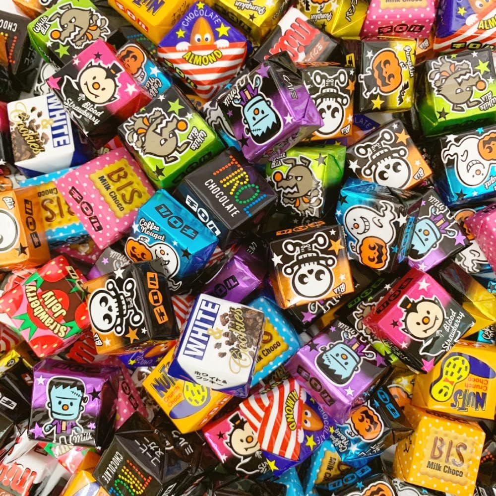 ハロウィン チロルチョコ 13種100個セット ギフトボックス（ハロウィン限定6種＋7種）キラキラ輝く 個包装 ハロウィンチロル バラエティ ハロウィーン 大容量 チロル 詰め合わせ アソート プチギフト