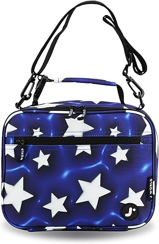 Miniatura 14 de Bolsa para almuerzo J World New York Cody Púrpura,Frambuesa azul,Blanco azul,Manzana flotante,marino,Estrella hinchada,Púrpura Galaxy,Rosa (Block