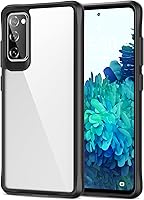 Vista 35 de HOOMIL Funda para Samsung Galaxy S20 de 6.2 pulgadas, no amarillea, protección contra caídas, carcasa trasera dura transparente antiarañazos