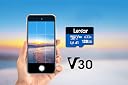 Lexar 633x 128GB Micro SD Card, microSDXC UHS-I Card + SD Adapter, microSD Memory Card up to 100MB/s Read, A1, Class 10, U3, V30, TF Card for Smartphones/Tablets/IP Cameras (LMS0633128G-BNAAA) gallery image