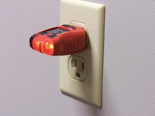 Miniatura 5 de Gardner Bender GFI-3501 Probador de receptáculo de fallos de tierra y analizador de circuito 110-125 V CA para cables GFCI  estándarextensión y más