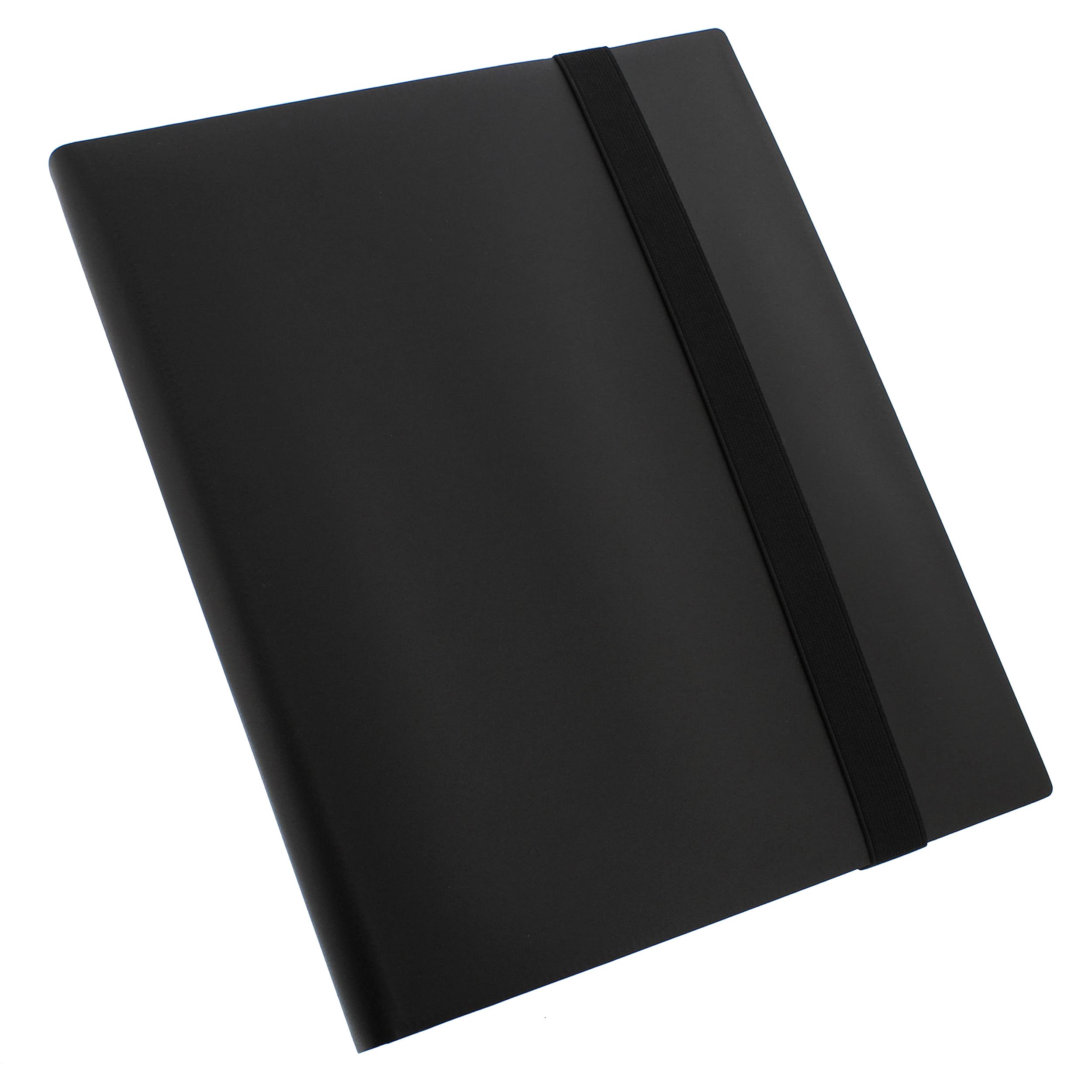 JigitzJigitz Trading Card Binder with Sleeves - 20 Page Protective Collectible Card Book with Elastic Strap - Holds 360 Cards