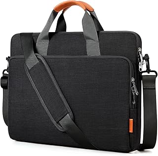 Bolsa de transporte para computador portátil de 15 15,6 16 17 17,3 polegadas, mala de tecido repelente de água, carregador superior leve, para negócios ou escola