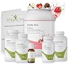 VitaCare 21-Day Metabolism Treatment Package Strawberry 7-Piece Complete Package with Protein Shake MSM Multivitamin Omega 3 plus OPC & Globules