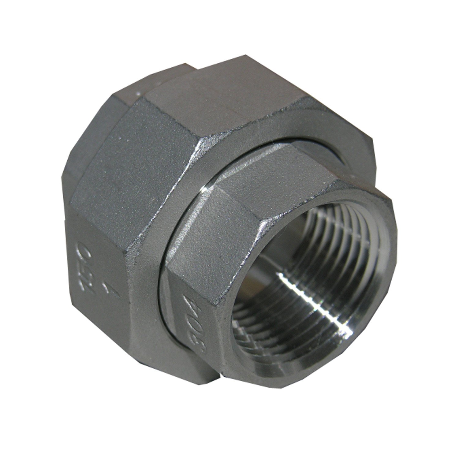 Raccord femelle 3/4" en acier inoxydable 304 LASCO filetage plomberie