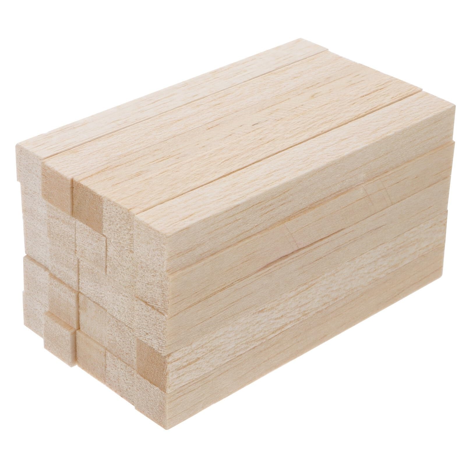 Balsa Wood Sticks 25Pcs Wooden Sticks Dowels Wood Materials Surface Accessory