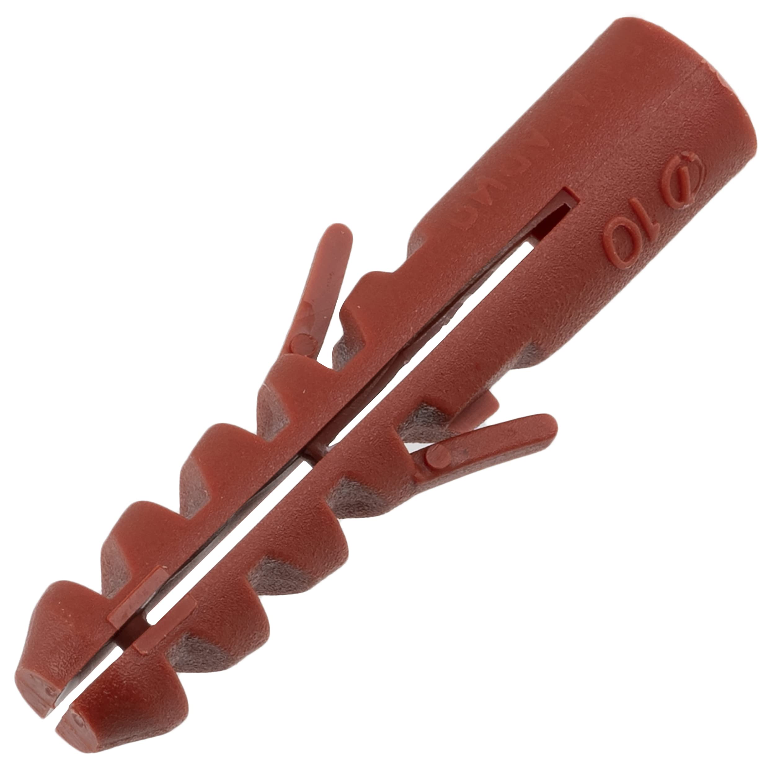 AERZETIX - C65085 – Set of 20 Universal Dowels 10 x 50 mm – Nylon – Multi-purpose Fixing Concrete Brick Blockwork Construction Work Building Wood Screws Drill Bit Drilling