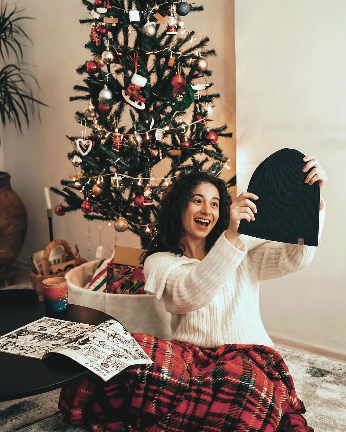 Soft Slouchy Beanie Hat for Women & Men - Lightweight Stretch Skull Cap, Comfortable Chemo Headwear for Daily Wear - Image 7