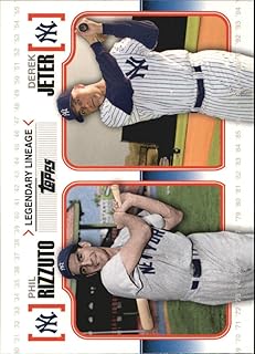 2010 Topps Baseball Legendary Lineage #LL39 Phil Rizzuto/Derek Jeter