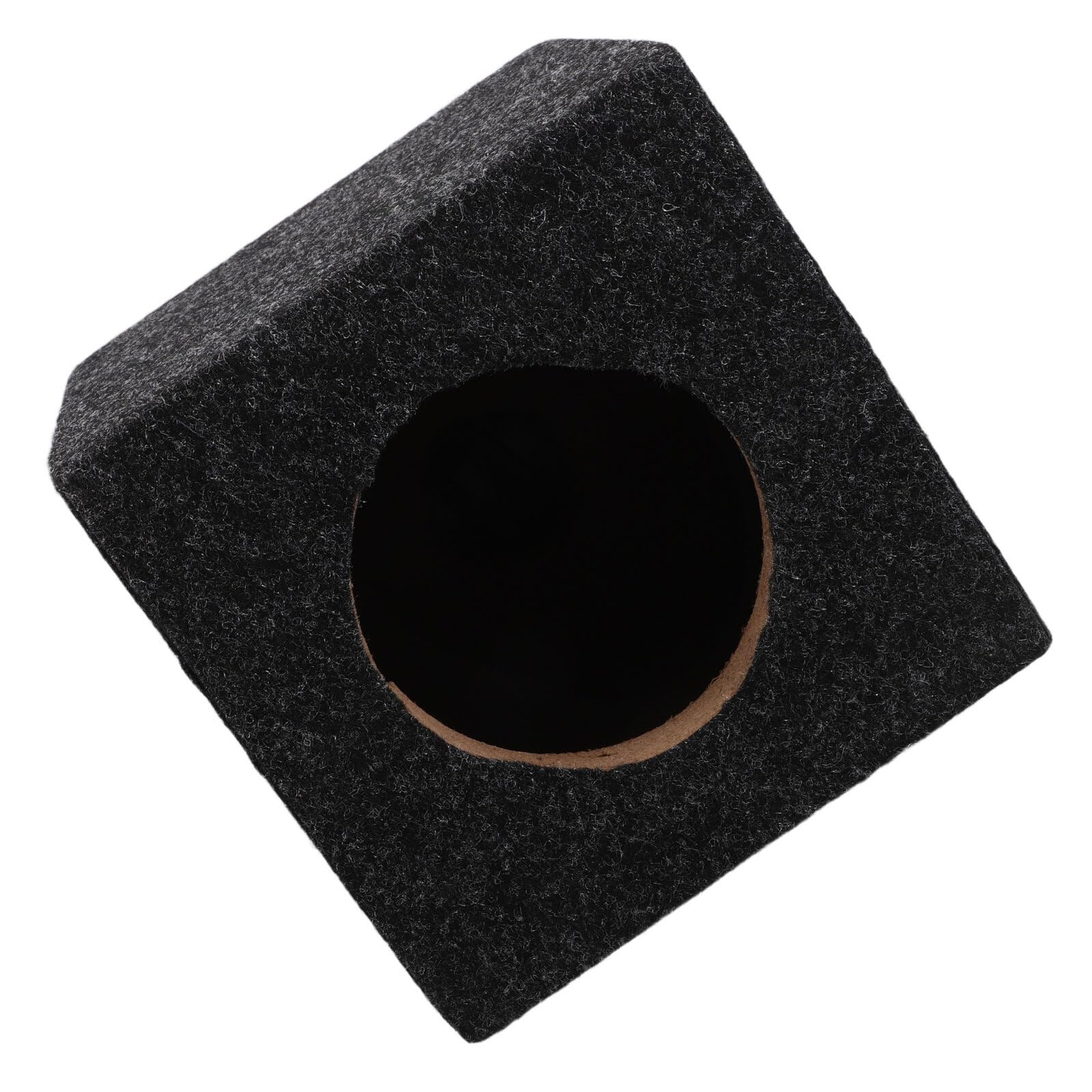 NUOBESTY Scatola Altoparlante per Auto Subwoofer Legno Box Audio Portatile per Camion e Console Contenitore Altoparlanti per Musica Auto