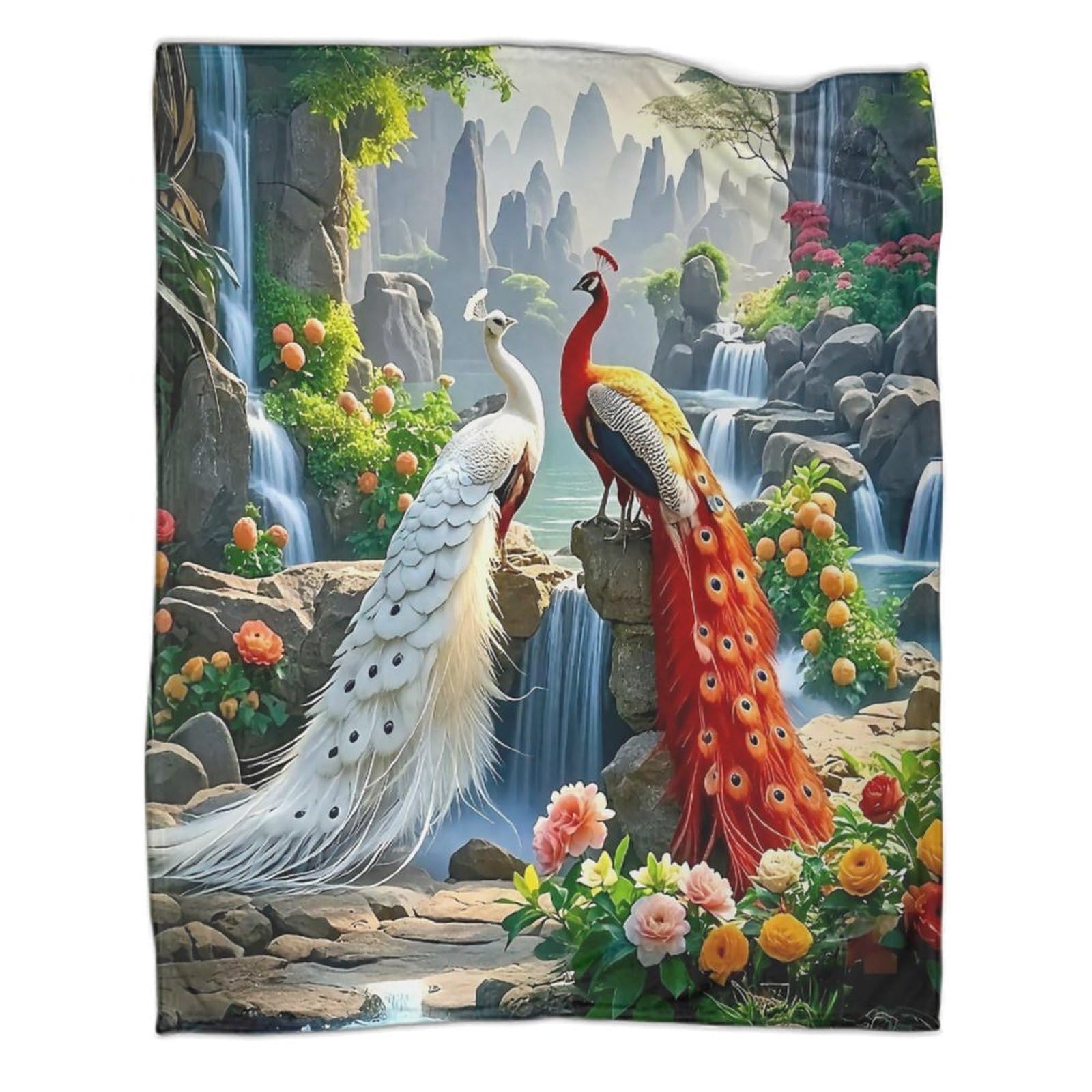 Couverture de camping 3D en flanelle douce pour nuits fraîches sous la tente