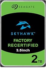 Seagate シーゲイト 2TB ST2000VX015 Skyhawk 3.5インチ 内蔵 ハードディスク HDD ネットワーク監視カメラ ビデオ レコーダー 正規代理店品 180日保証 整備済み品