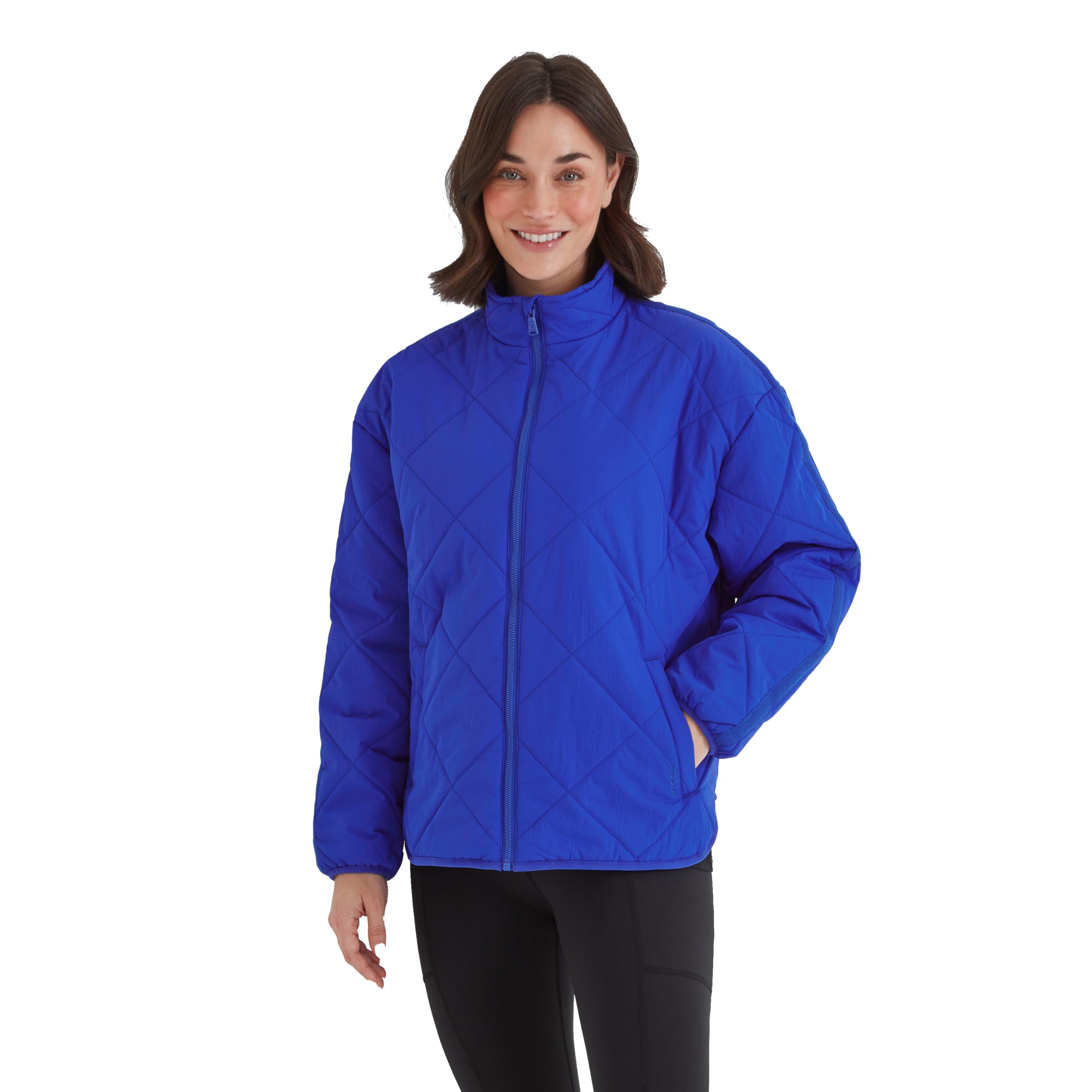 Tog24 Women's Ultra Marine Cirnan Padded Jacket, Casual Packaway Lightweight Summer Coat, With Dwr Coating For Light Rain Protection, Wind-Resistant & Warm Size 18