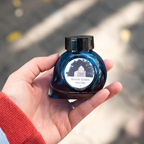 Miniatura 9 de Coloverse Project Ink No.002 - Tinta para pluma estilográfica (2.2 fl oz), color verde azulado