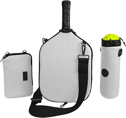 Posh Pickler Bolsa de pickleball 3 en 1 para mujeres y hombres, bolsa de mano, bandolera y mochila, diseño convertible, se adapta a hasta 2 paletas,
