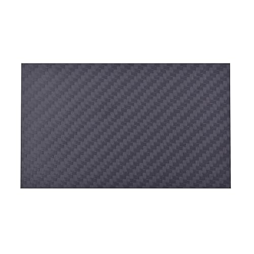 Miniatura 12 de Hoja de placa de fibra de carbono 3K 4.921 in X 2.953 in X 0.157 in Tablero de fibra de carbono para RC Drone Quadcopter RC Car DIY