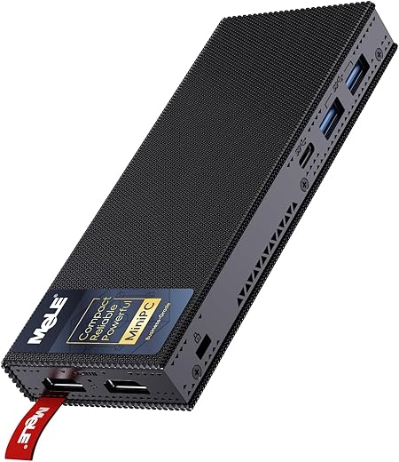 MeLE PCG02 Mini PC Stick – Lüfterlos, Windows 11 Pro, 4K HDMI, Tragbar