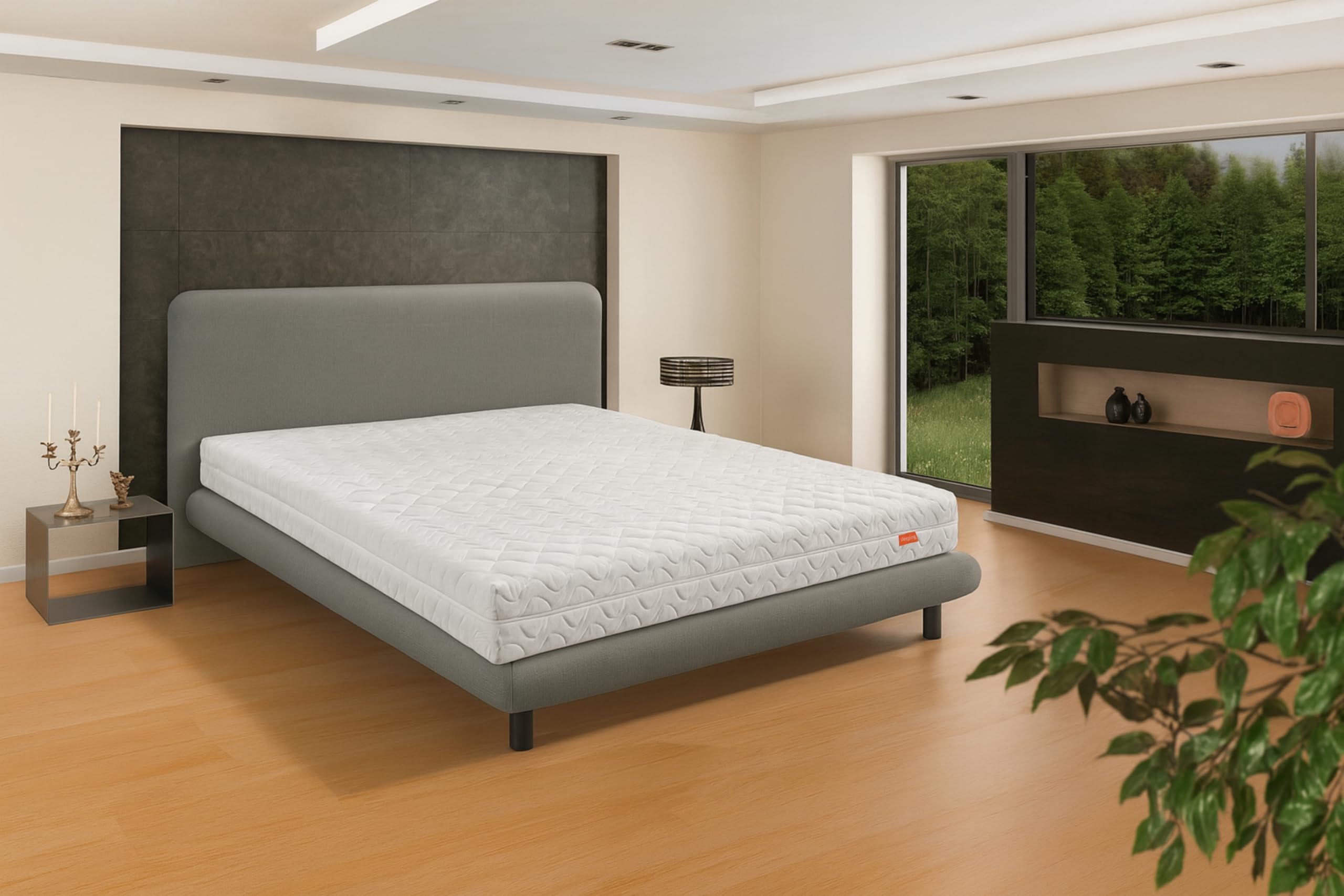 sleepling Matratze 140x200 cm, 7-Zonen Kaltschaummatratze, Bodyprotect 500