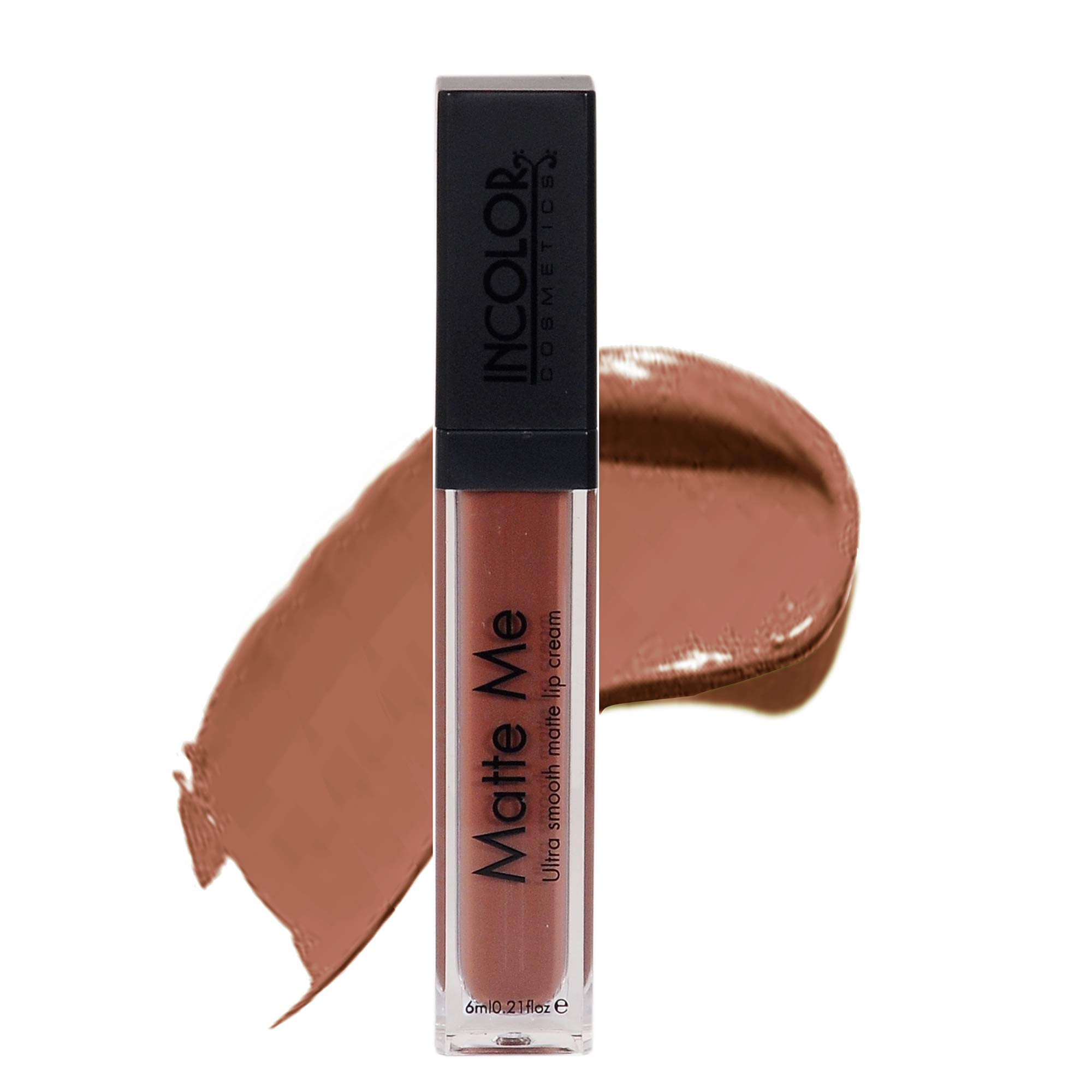 INCOLORMatte Me Lip Gloss, 437 Brown, 6ml